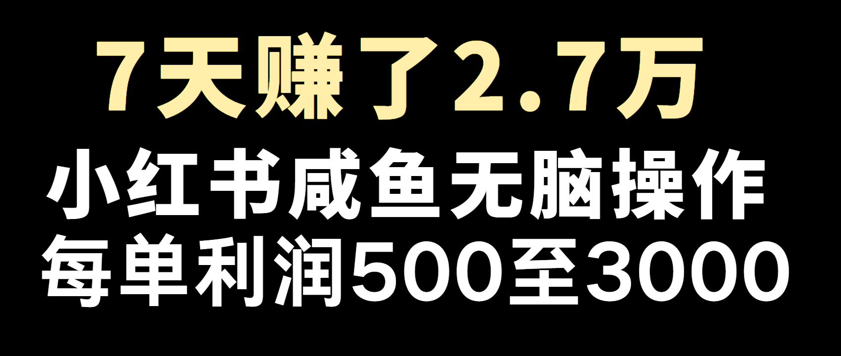 全网首发，7天赚了2.6万，2025利润超级高！-偏门项目网