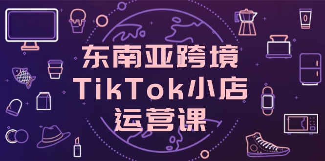 东南亚跨境TikTok小店运营课，掌握店铺设置与流量转化核心技巧-偏门项目网