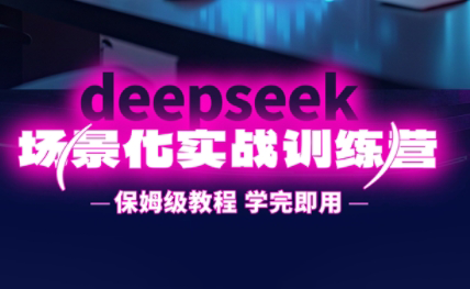 一舟老师·deepseek场景化实战训练营-偏门项目网