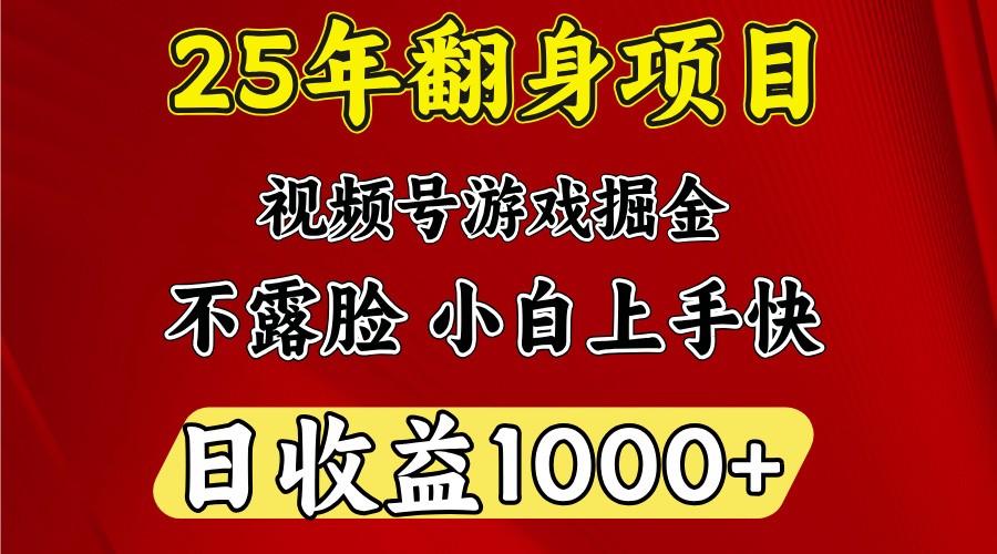 一天收益1000+ 25年开年落地好项目-偏门项目网