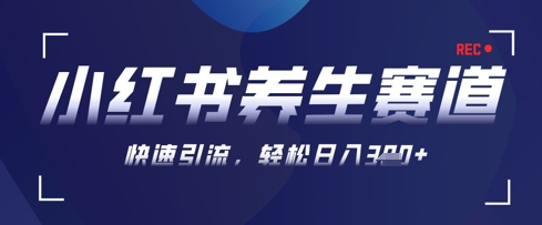 AI+可画生成小红书养生作品，新手暴力起号，矩阵操作，轻松日入3张+-偏门项目网