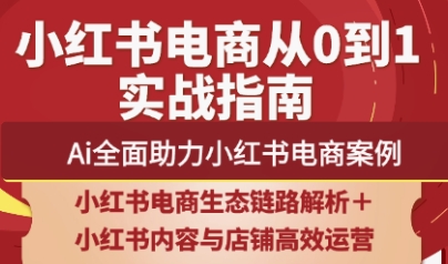 天诺老吴·2025小红书电商全链路运营-偏门项目网