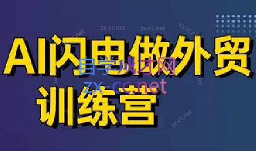 大卫·AI闪电做外贸训练营(更新4月)-偏门项目网