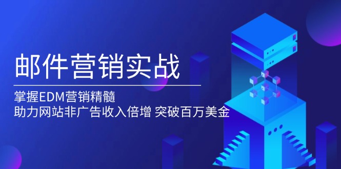邮件营销实战，掌握EDM营销精髓，助力网站非广告收入倍增，突破百万美金-偏门项目网
