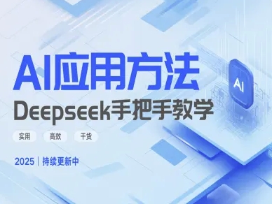 Deepseek实际应用技巧—手把手教学版，实用高效干货-偏门项目网